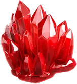galactic gems red crystal
